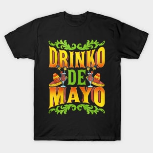 Drinko De Mayo Cinco De Mayo T-Shirt